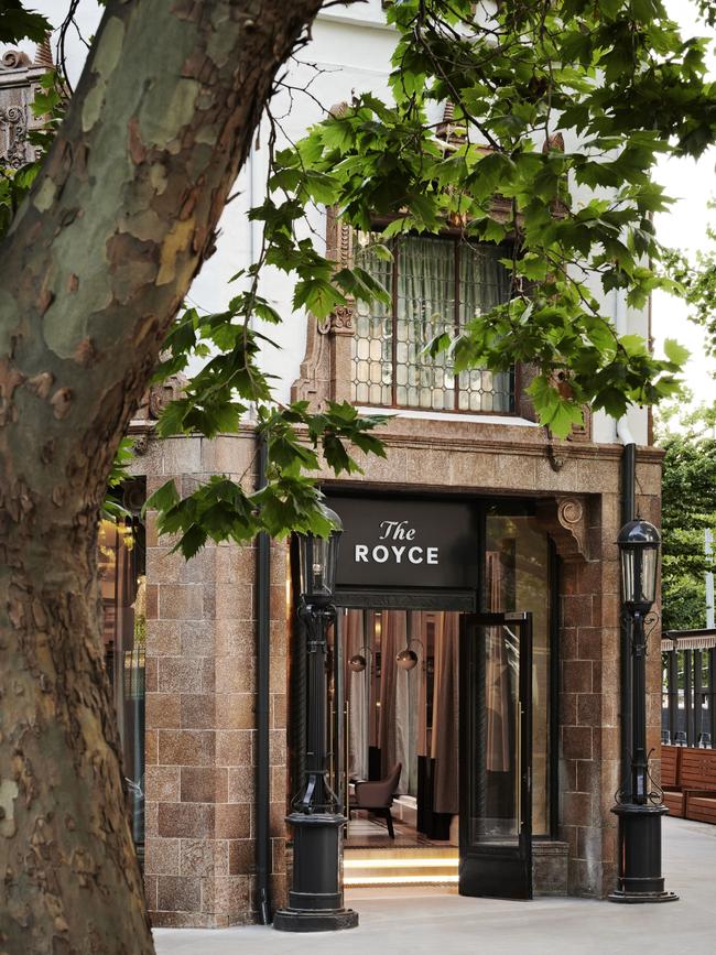 Showroom Bar entrance at The Royce hotel. Picture: Supplied