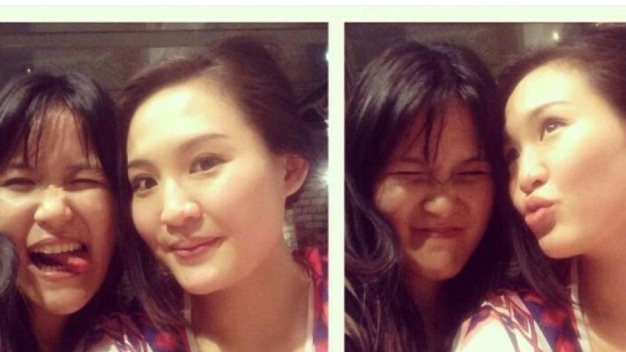 Wongso (left) with her friend Mirna Salihin. Picture: Supplied
