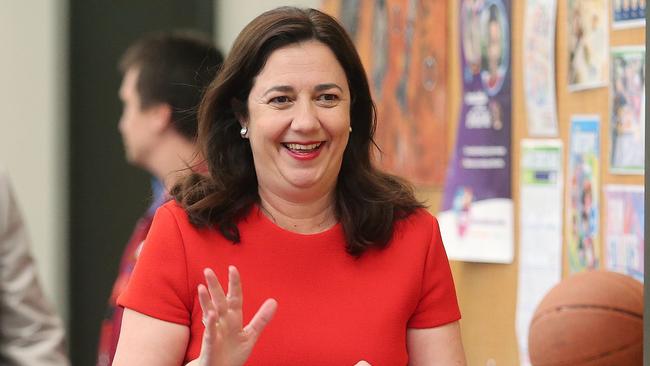 Annastacia Palaszczuk yesterday.