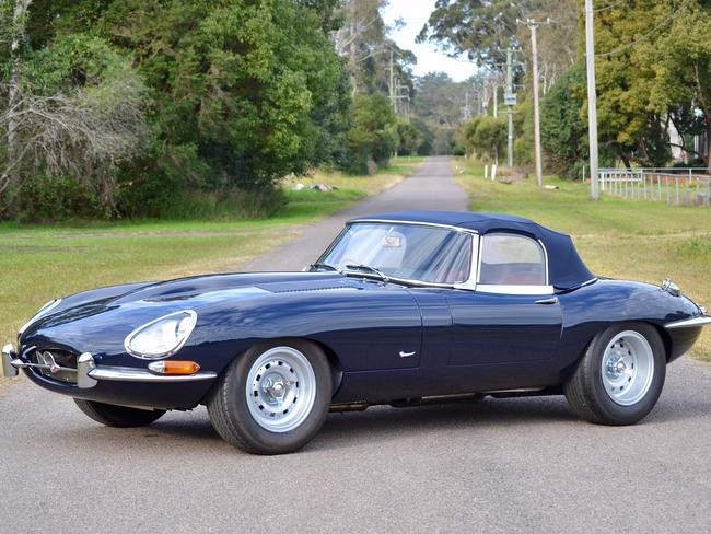 An E-Type Jaguar was an early favourite. <i>Source: Supplied</i>