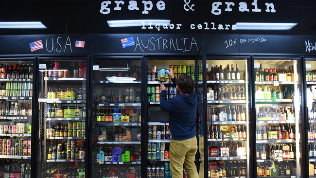 Grape and Grain Liquor Cellars has been closed after a positive case worked several shifts over the holiday period. File image: Josie Hayden