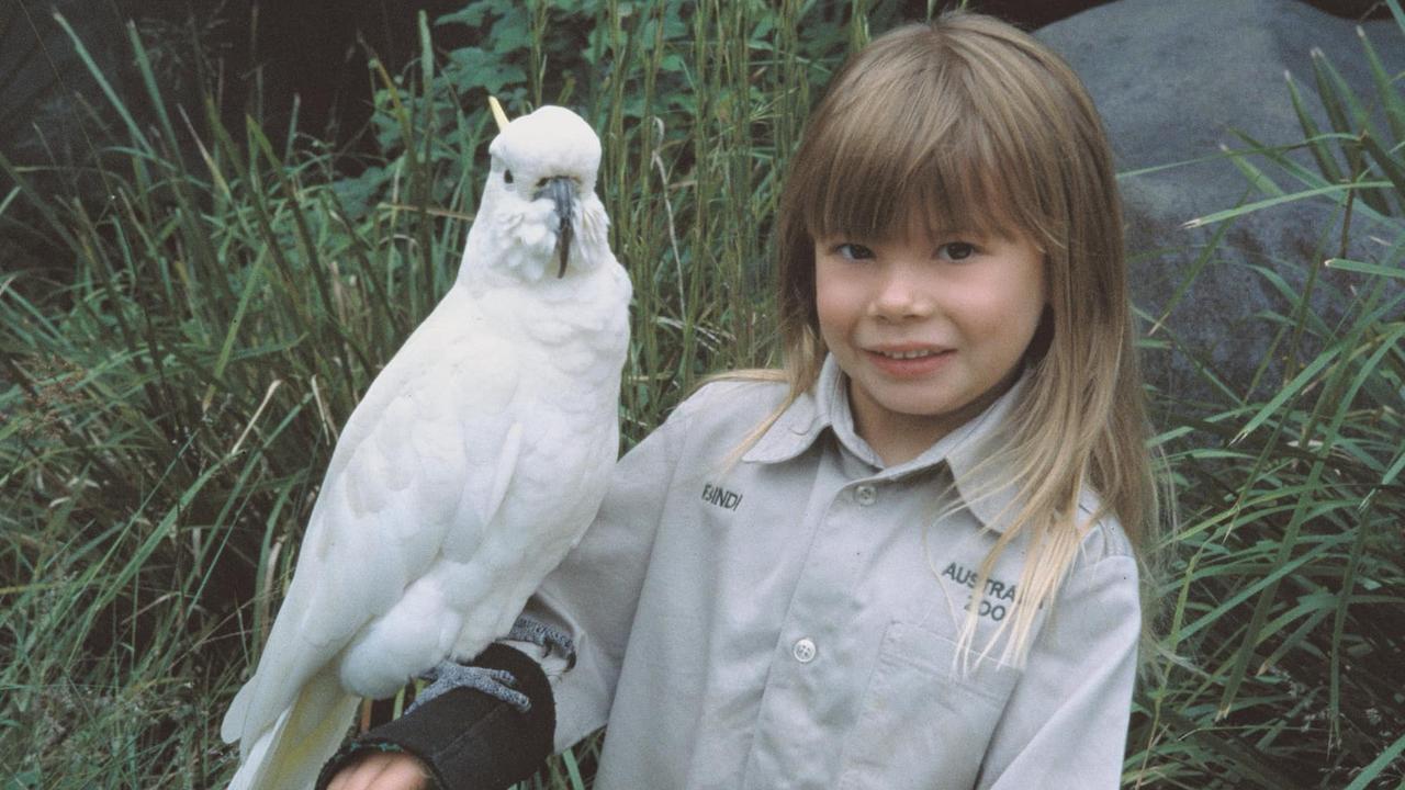 Bindi with Occa many years ago. Picture: Bindi Irwin / Facebook