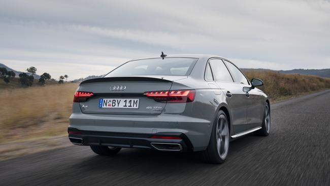 Audi’s base A4 gives buyers a cheaper way to get into the brand.