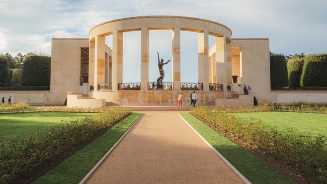 The American Cemetery and Memorial in Colleville-sur-Mer, Normandy, France.