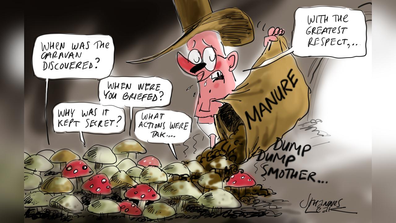 Cartoon: Johannes Leak