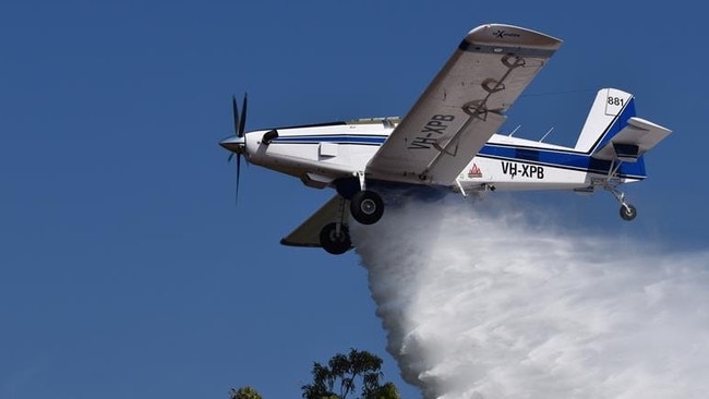 Bushfires NT said the Acacia Hills airstrip was a primary aerial response staging location.