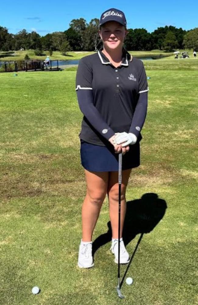 Lily McGuiness is currently playing off a handicap of 0.9.