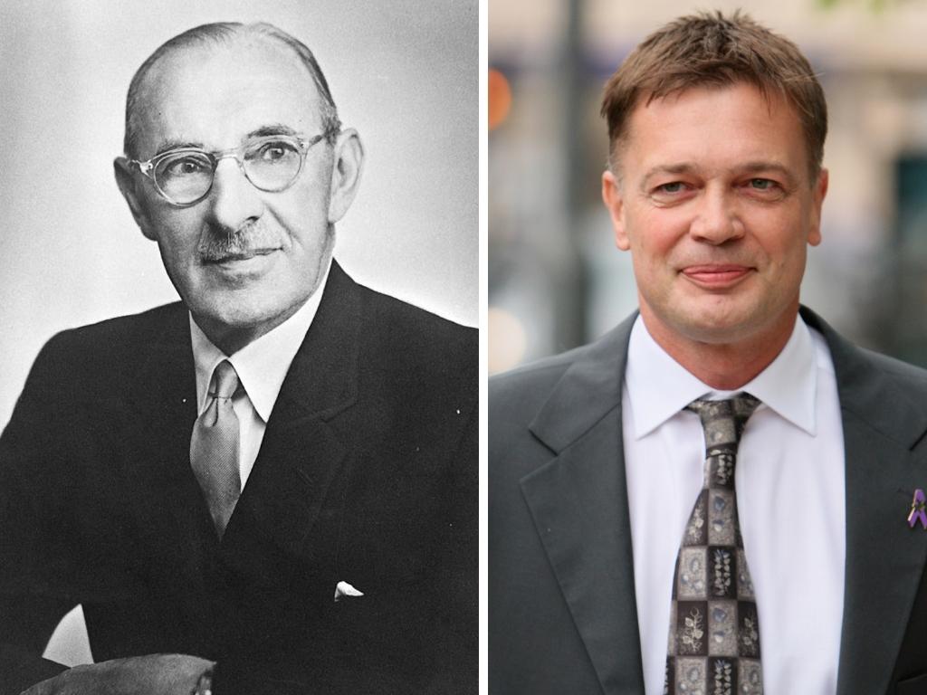 One pioneered vaccinations, the other attacks them. Still, they share so much
