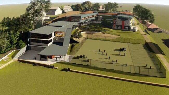 Artist impressions of the news Performing Arts Centre at the Gold Coast Christian College