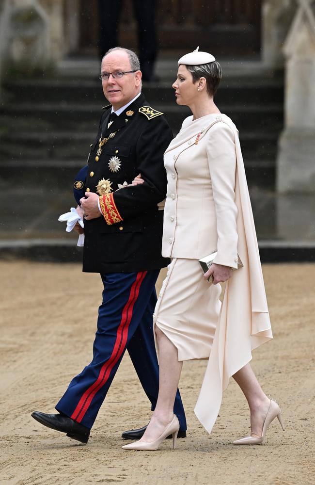 Albert II, Prince of Monaco and Charlene, Princess of Monaco. Picture: Jeff Spicer/Getty Images