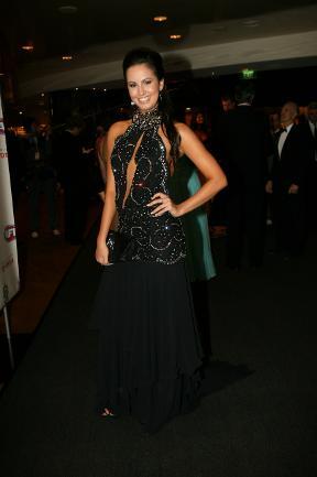 2008 Brownlow Medal. Red carpet arrivals. Jana Patterson. Picture: Norm Oorloff