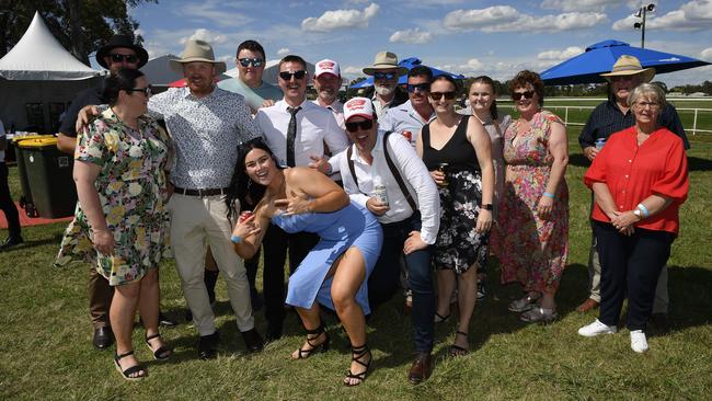 Bet365 Traralgon Cup Day, held at Traralgon Racecourse, Traralgon, Victoria, 1st December 2024: Alex Scott &amp; Staff Sale team. Picture: Andrew Batsch