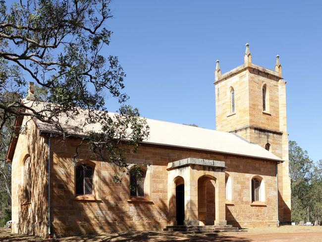 The 175 year-old St Thomas Anglican Church, Mulgoa.