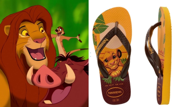 havaianas lion king