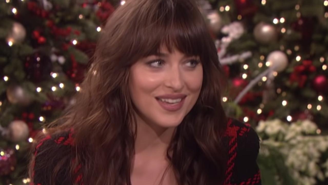 Dakota Johnson's awkward interview was seemingly the beginning of Ellen’s decline in popularity. Picture: Supplied.