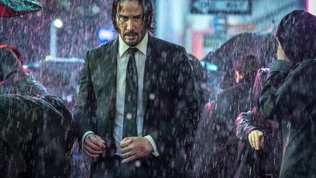 Keanu Reeves in John Wick 3.