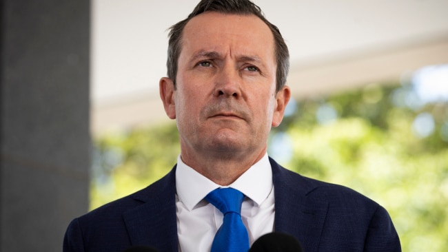 Mark McGowan said the FIFO worker had returned a "very, very weak" positive result.