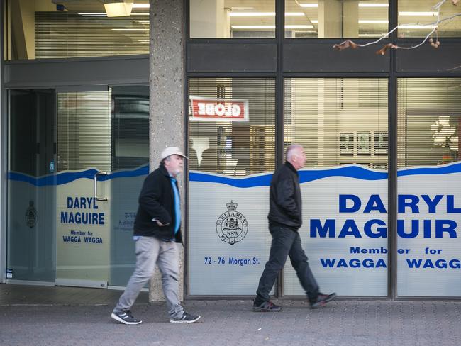 Mr Maguire's office in Morgan St, Wagga Wagga. Picture: Dylan Robinson