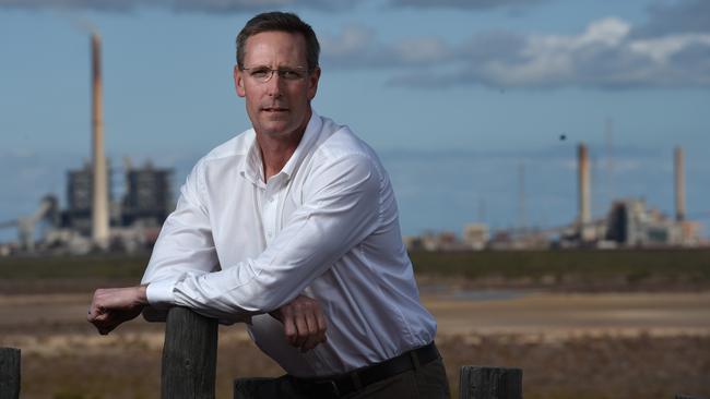 Energy and Mining Minister Dan van Holst Pellekaan, member for Stuart, In Port Augusta. Photo Naomi Jellicoe