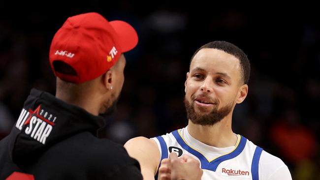 Golden State Warriors star Stephen Curry is also on the Octogon stable. Picture: AFP