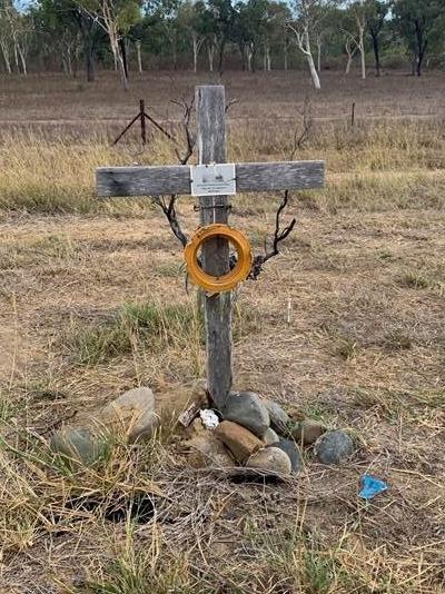 Transport and Main Roads made an appeal to find the loved ones of South Mackay man Bruce Mather whose roadside vigil was in an area of the Bruce Highway due for an upgrade. Picture: Transport and Main Roads