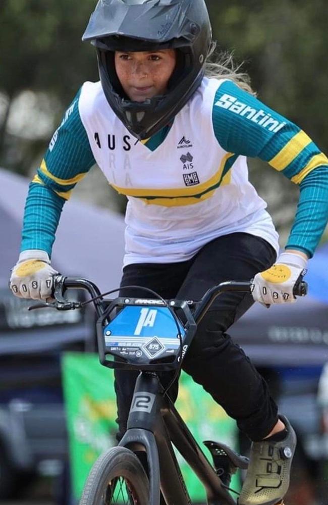 Young BMX ace Holyee-Ann Jackson