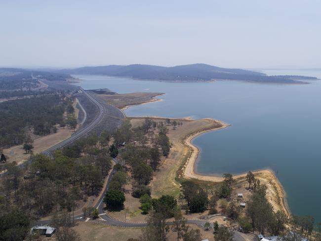 Cormorant Bay. Wivenhoe Dam. November 20, 2019.