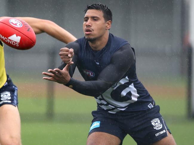 Geelong Training at Deakin Uni. Tim Kelly. Picture: Mike Dugdale