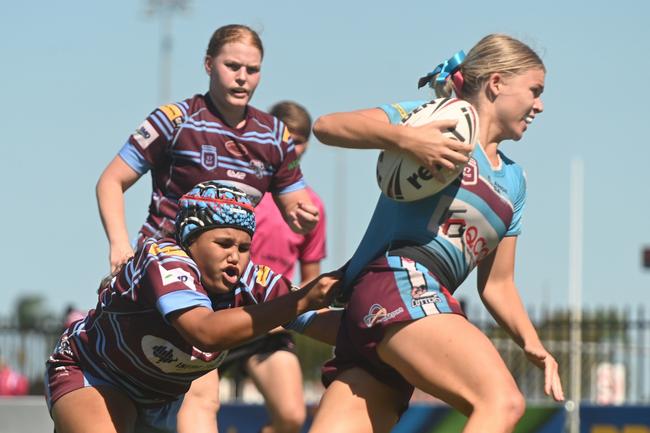 Mackay Cutters vs Central Queensland Capras Harvey Norman U17's Saturday 8 March 2025 Picture:Michaela Harlow