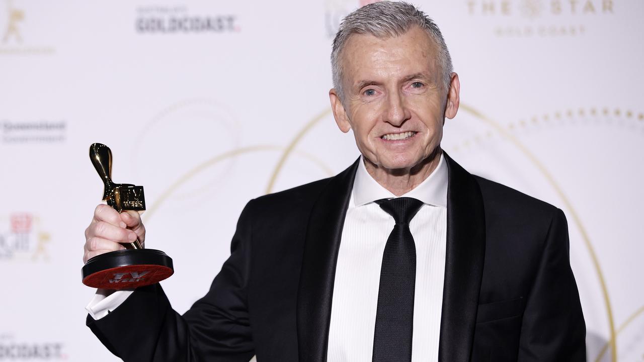 Bruce McAvaney was inducted into the Logies Hall of Fame. Picture: Josh Woning