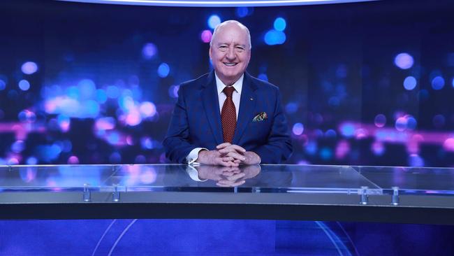 Veteran broadcaster Alan Jones is starting his new evening show on Sky News. Picture: John Feder