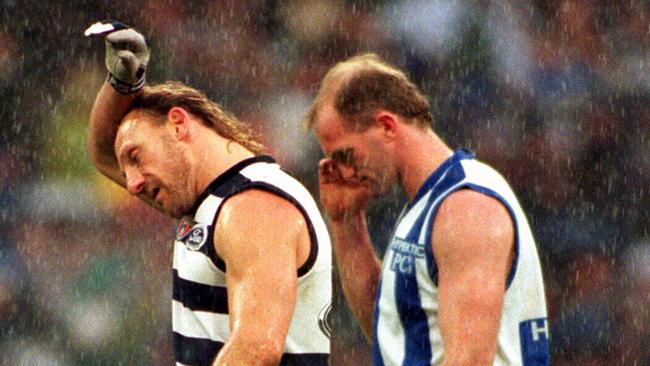 Gary Ablett kicked just one goal in the 1996 qualifying final, a match Gary Ayres admits he should not have played.