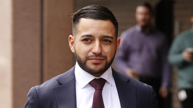 Lawyer Abdul Saddik outside Parramatta Local Court.