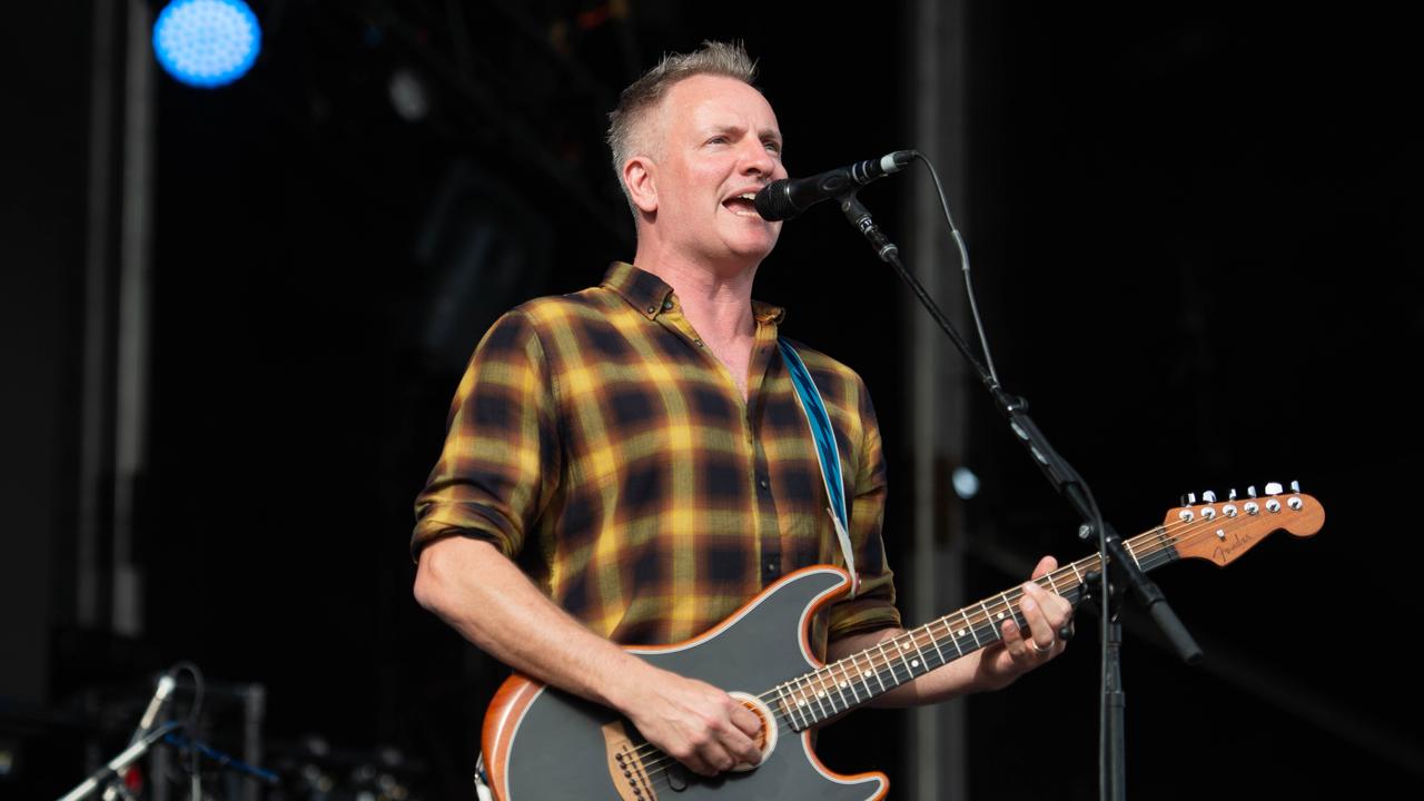 Sting’s son Joe Sumner joined him at Sirromet. Picture: Sonia Bettinelli