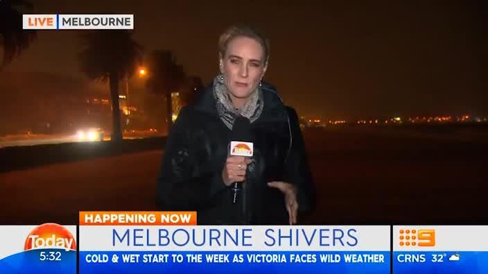 Melbourne hit by wild weather