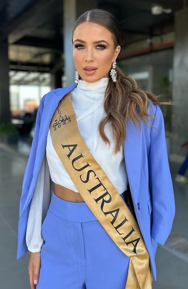 Reimers was named Miss Global Australia in 2023. Picture: Instagram