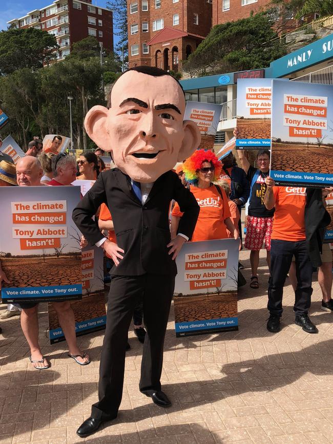 GetUp! volunteers in the federal electorate of Warringah. Picture: Jim O’Rourke