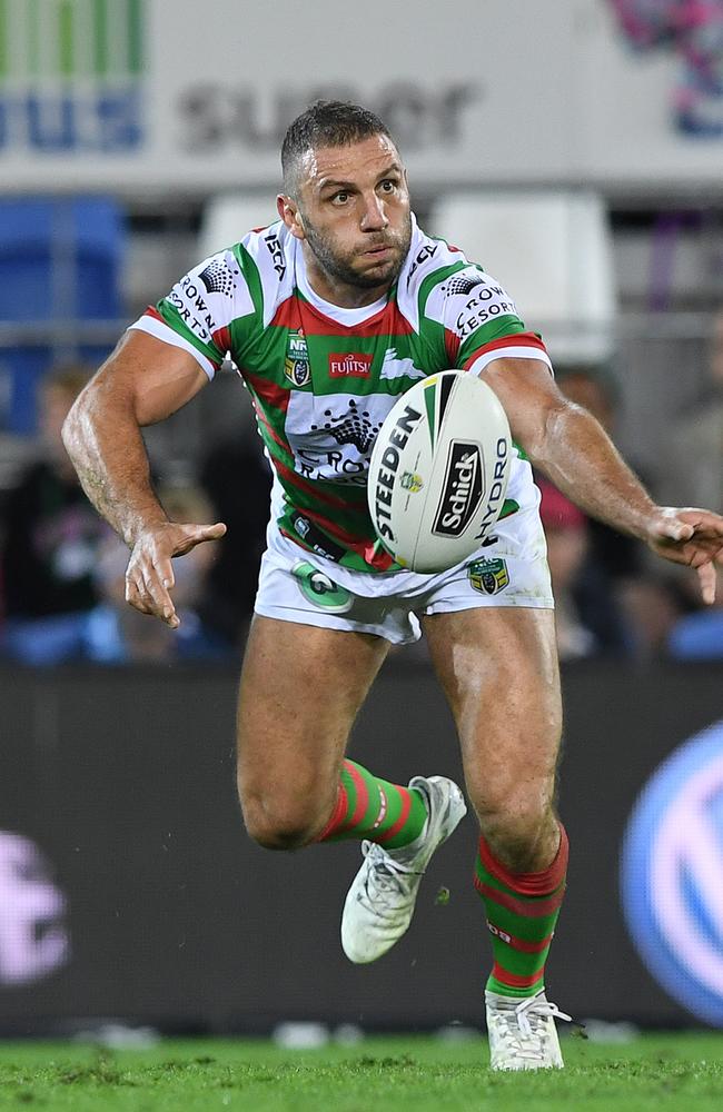 Farah almost retired while at the Rabbitohs in 2018. Picture: Dave Hunt