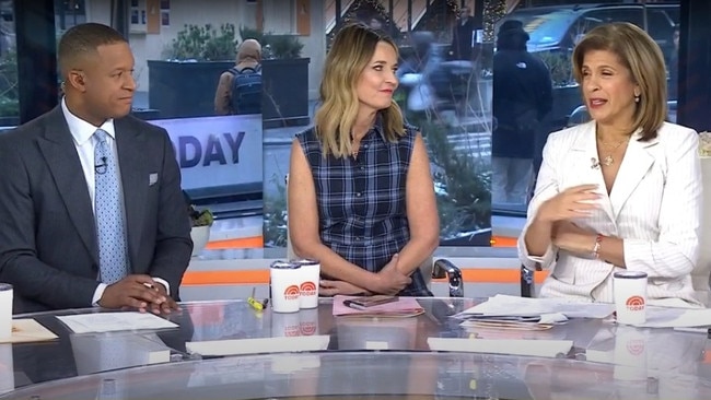 The Today hosts announce Richard's death on-air.