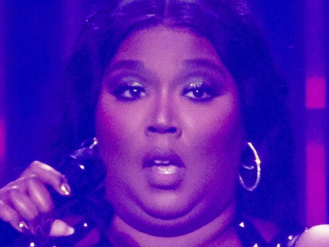 Lizzo live in concert at Rod Laver Arena in Melbourne tonight.Picture by Wayne Taylor 17th July 2023