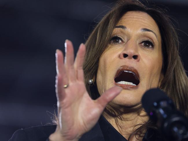 Kamala Harris is closing on being America’s first female president. Picture: Getty Images via AFP