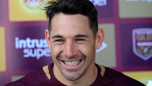 Slater’s return will boost the mood in Maroons camp. (Adam Head)