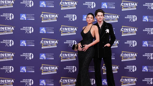 The Hollywood couple made their red carpet debut last week. Picture: Getty.