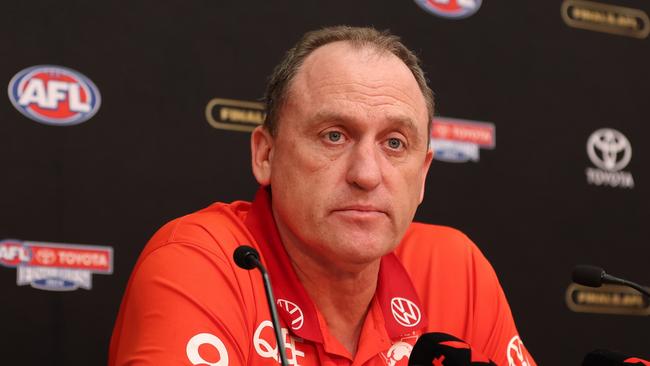 Longmire is done with the Swans. (Photo by Robert Cianflone/AFL Photos via Getty Images)