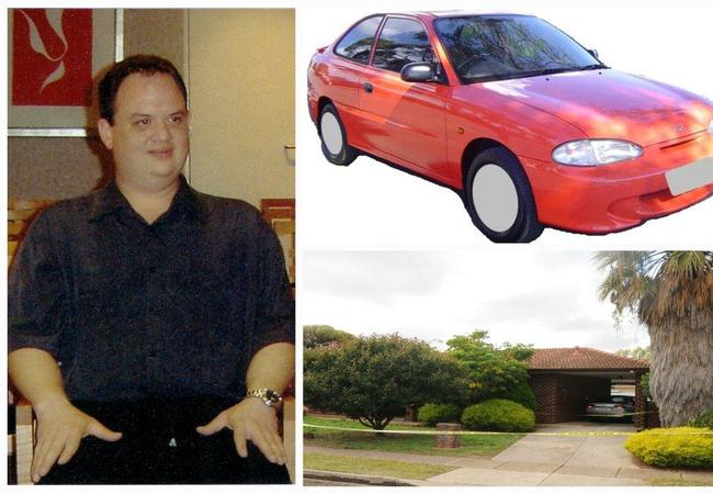 Murder victim James Tun Tin, a red Hyundai sedan and his Paralowie home where he was shot dead in the early hours of April 20, 2011. Picture: SA Police