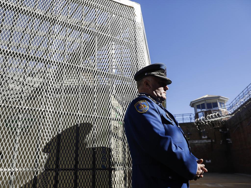 The newly refurbished High Risk Management Correctional Centre Area 2 is opened at Goulburn Jail, Goulburn, NSW. Larry Bolger, Governor, Goulburn Jail. Picture: Sean Davey