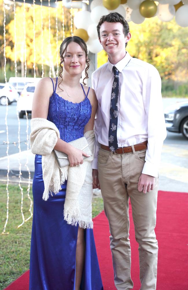 Students at the Coolum State High School formal 2023. Picture: contributed