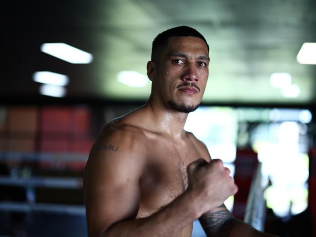 Jai Opetaia said he was open to help Wallabies star Lukhan Salakaia-Loto prepare for boxing. Picture: Getty Images for Rugby Australia