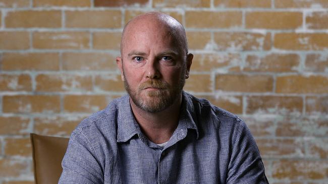 David Welsh was abused by notorious paedophile Kevin Lynch at Brisbane Grammar School in the 1980s. Picture: Adam Head