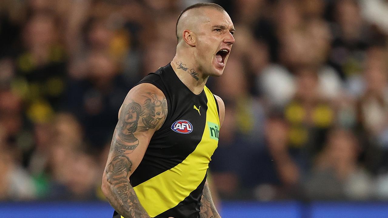 Dustin Martin is on personal leave from Richmond. Picture: Getty Images